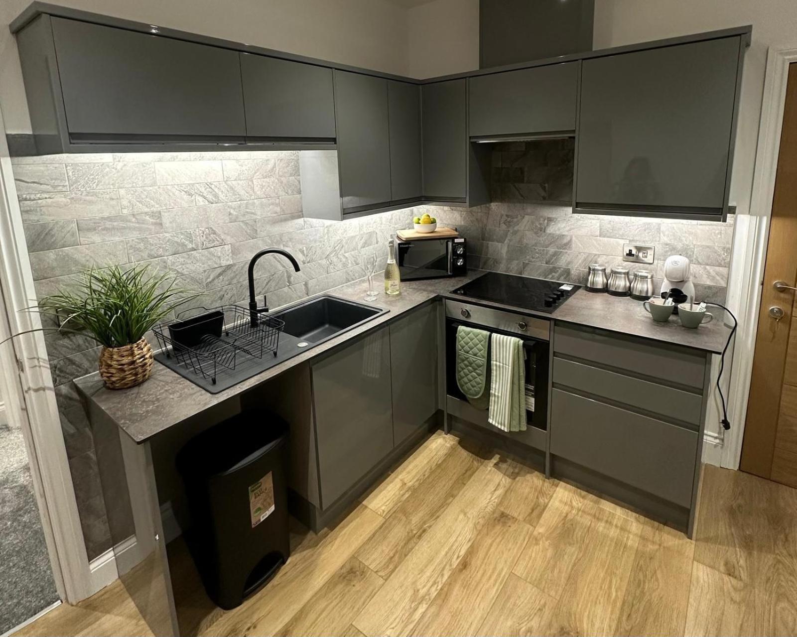 The Crown View - Luxury Apartment - Free Parking Nearby Harrogate Luaran gambar