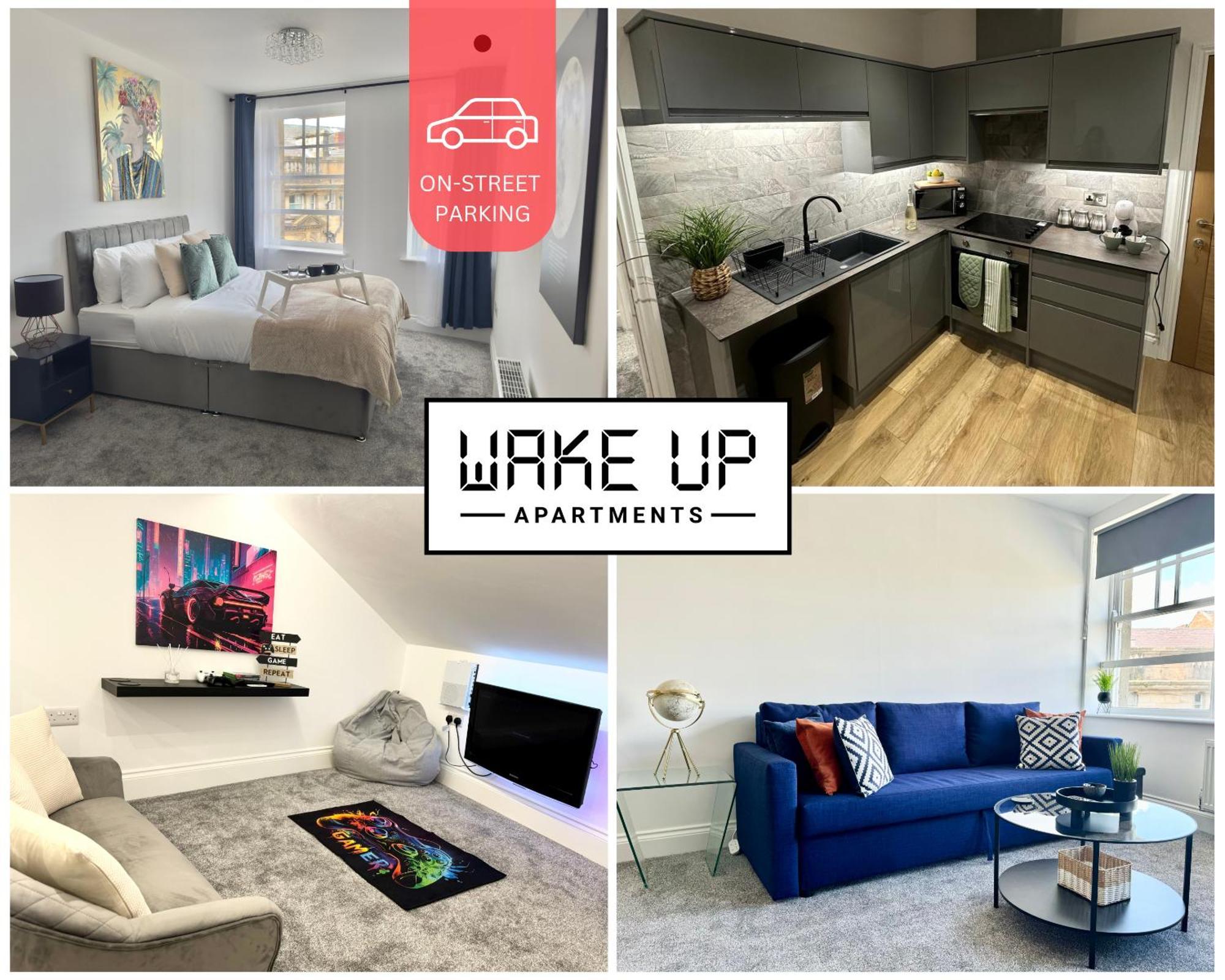 The Crown View - Luxury Apartment - Free Parking Nearby Harrogate Bilik gambar